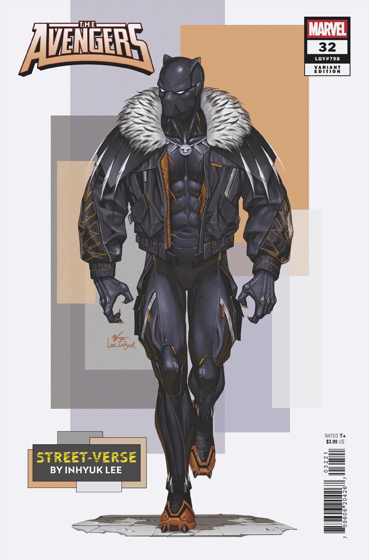 AVENGERS #32 INHYUK LEE STREET-VERSE VARIANT – The Legacy Comics