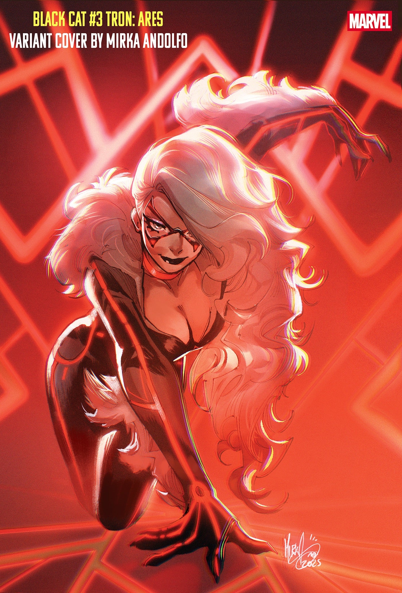 BLACK CAT #3 MIRKA ANDOLFO TRON: ARES VARIANT