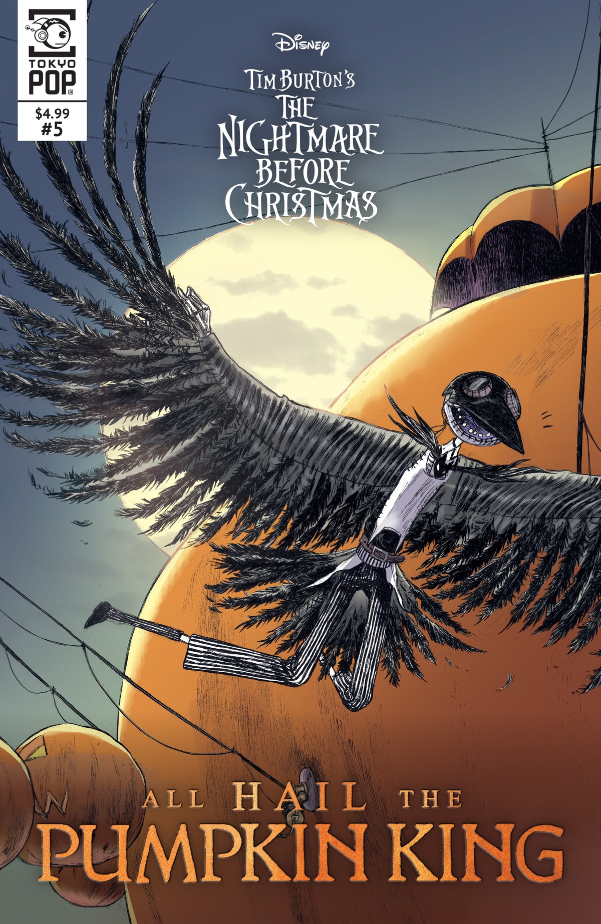 Disney Tim Burton's The Nightmare Before Christmas: All Hail the Pumpkin King, Issue #5 (Children's Pre-Order)