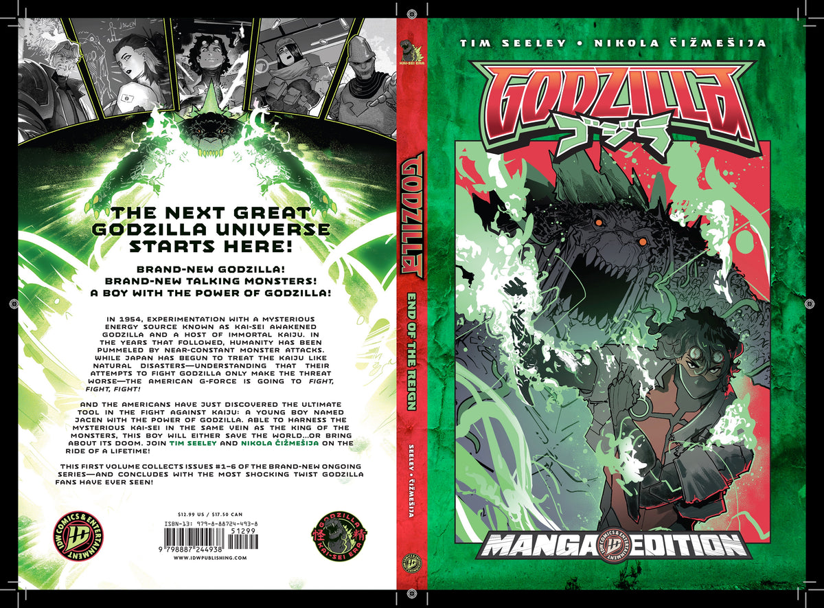 Godzilla [Kai-Sei Era]: End of the Reign--Manga Style Edition