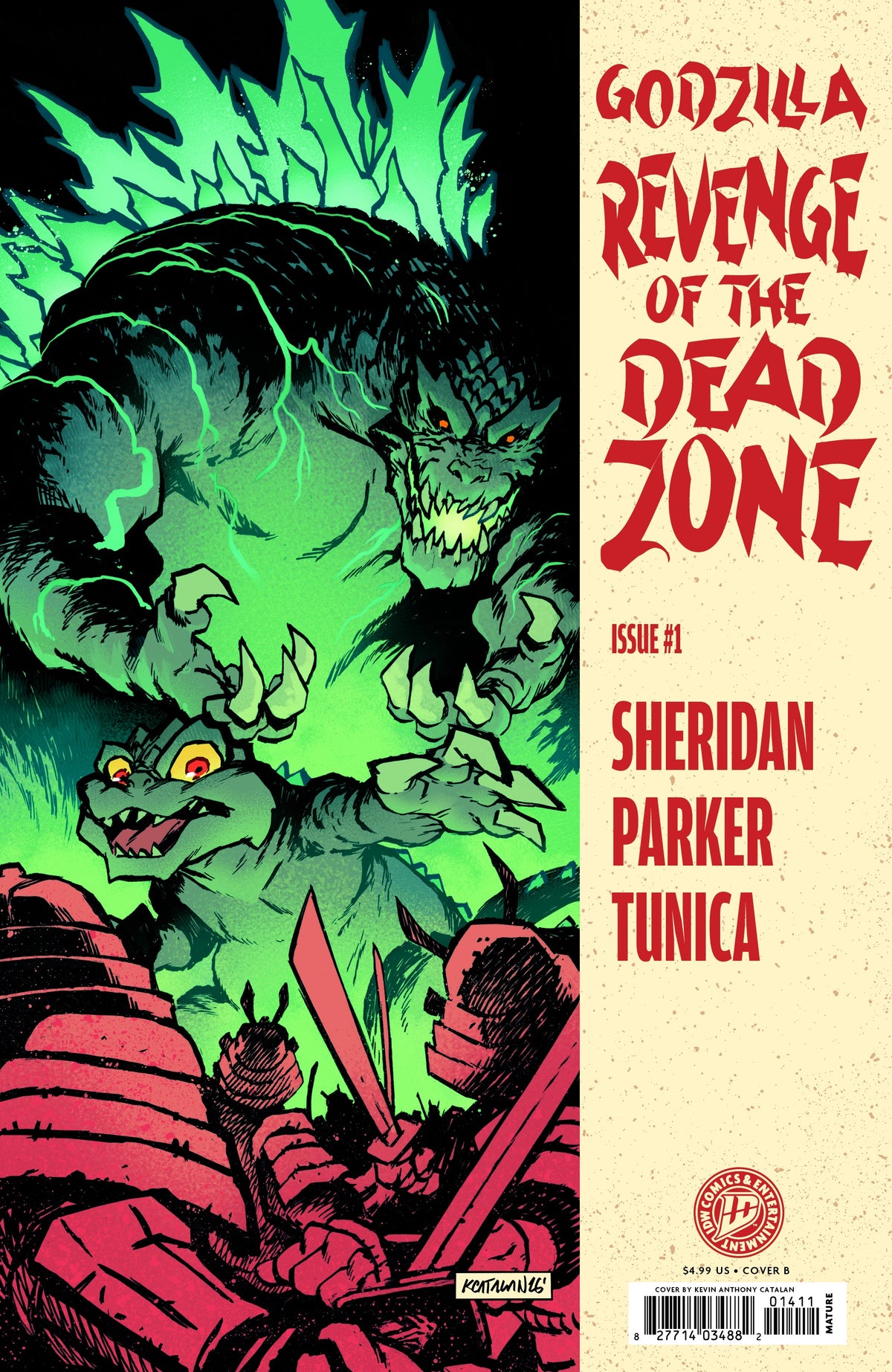 Godzilla: Revenge of the Deadzone [Kai-Sei Era] #1 Variant B
