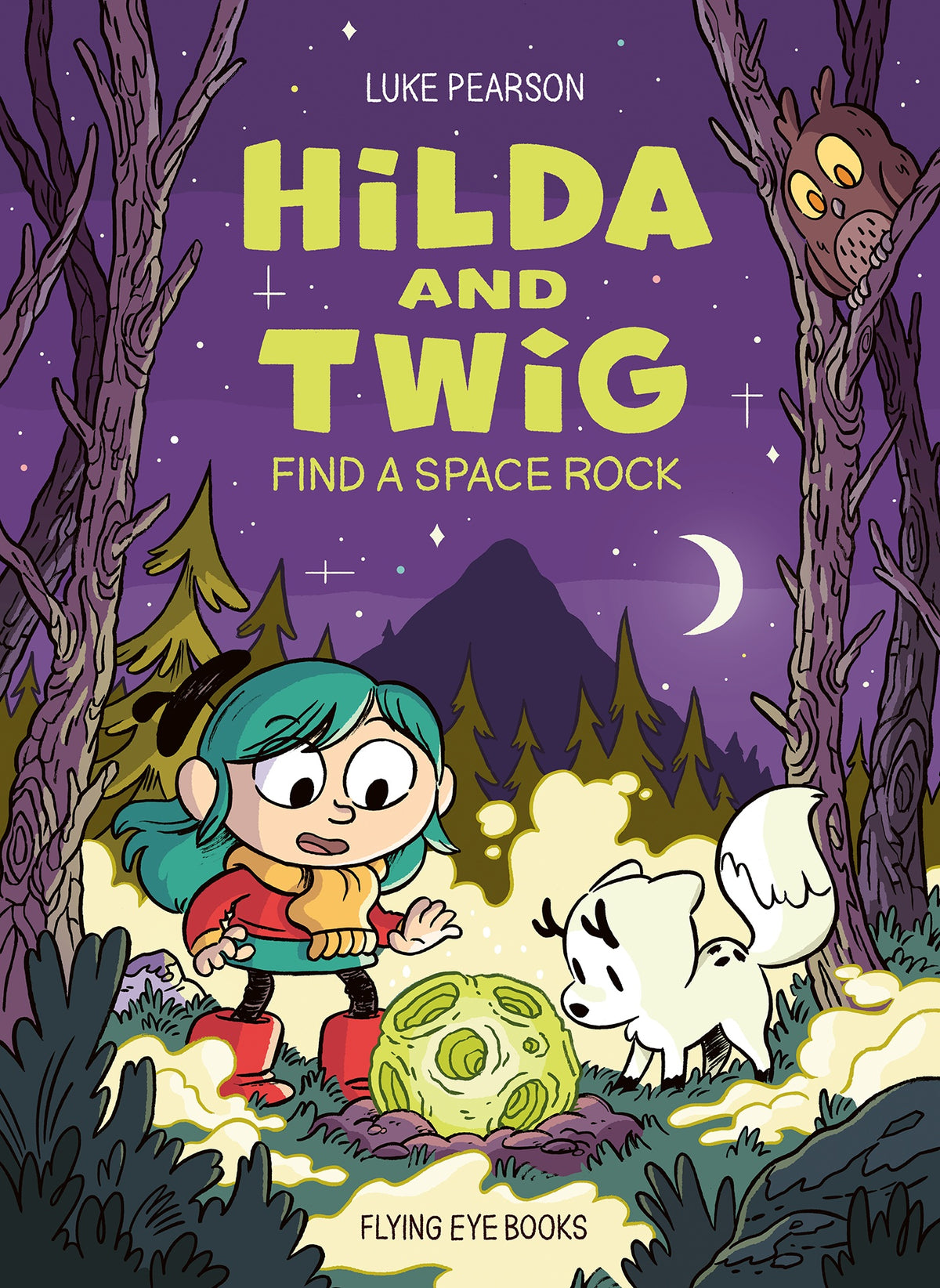 Hilda and Twig: Find a Space Rock (Hardcover Pre-Order)
