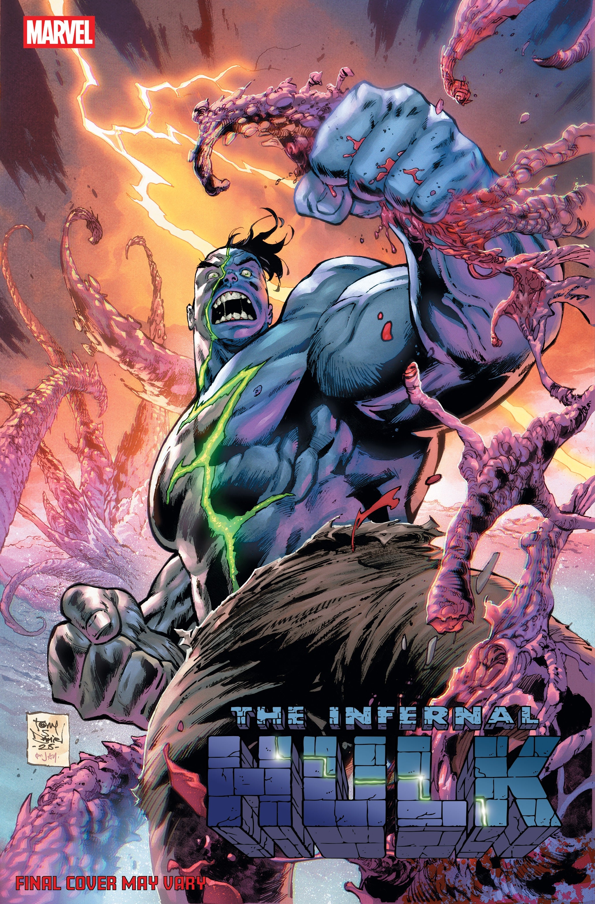 INFERNAL HULK #4 (TONY DANIEL COVER)