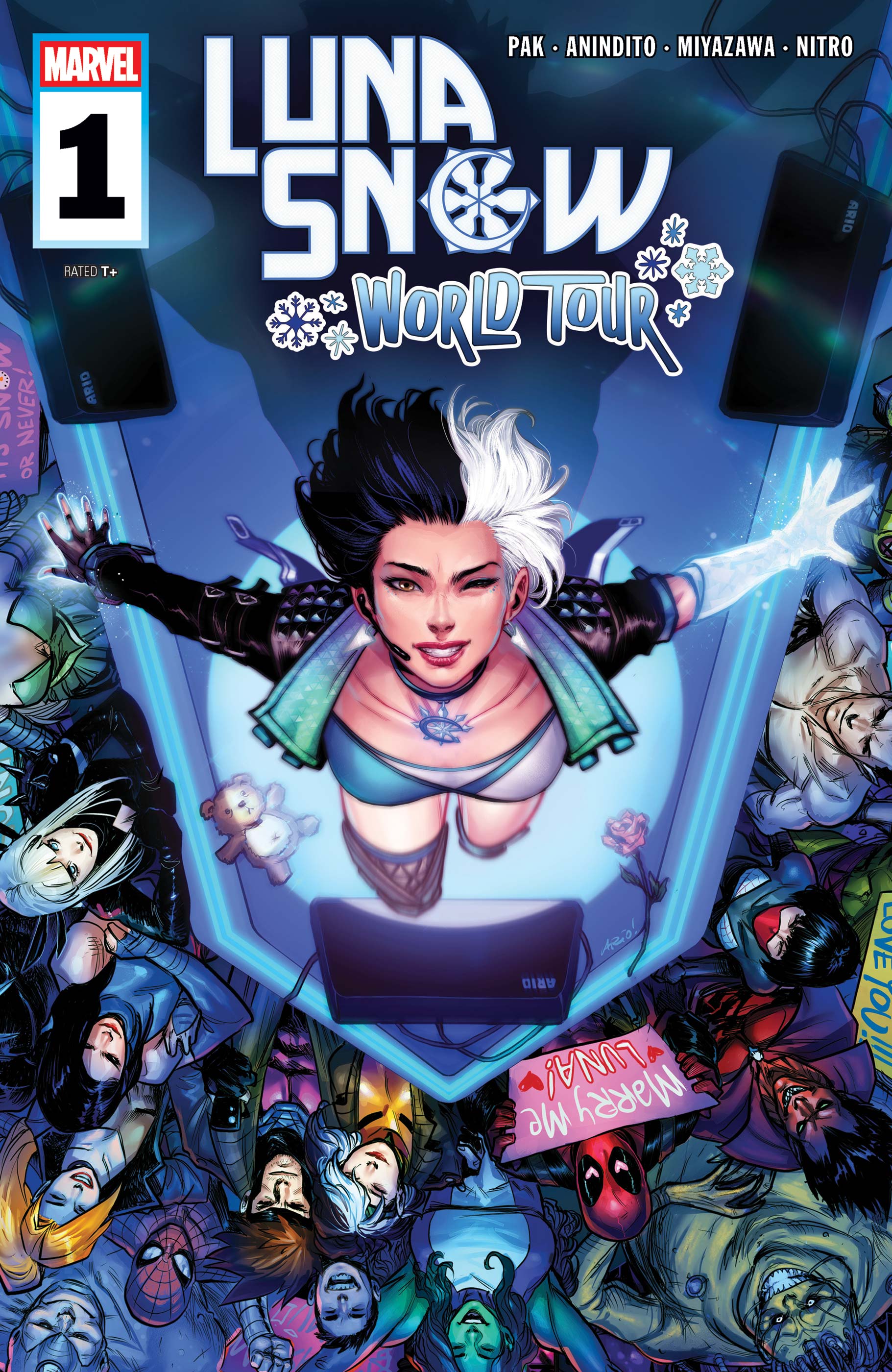 LUNA SNOW- WORLD TOUR (2026) #1 CVR A