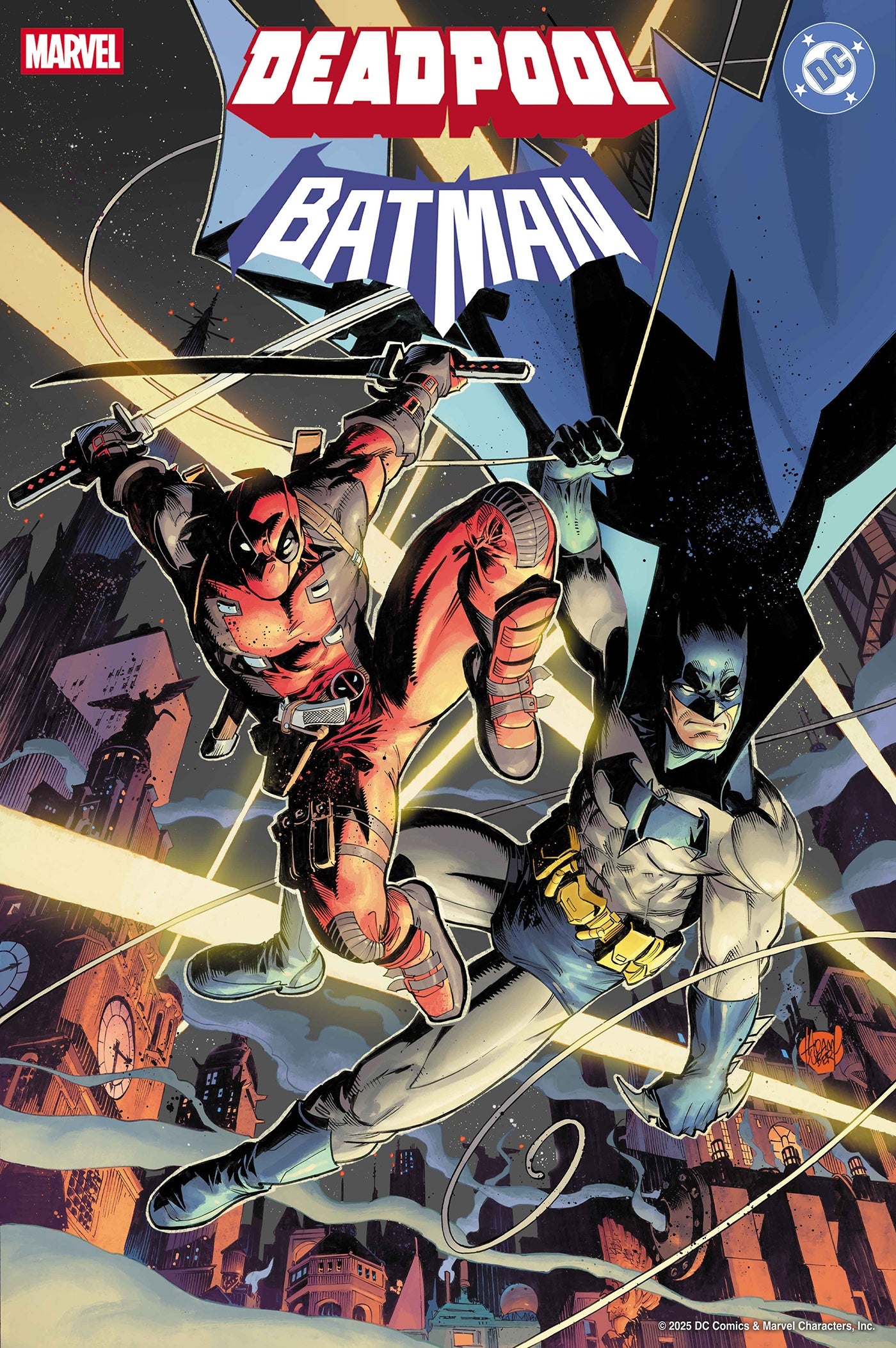MARVEL/DC: DEADPOOL/BATMAN #1 ADAM KUBERT 3RD PRINTING VARIANT