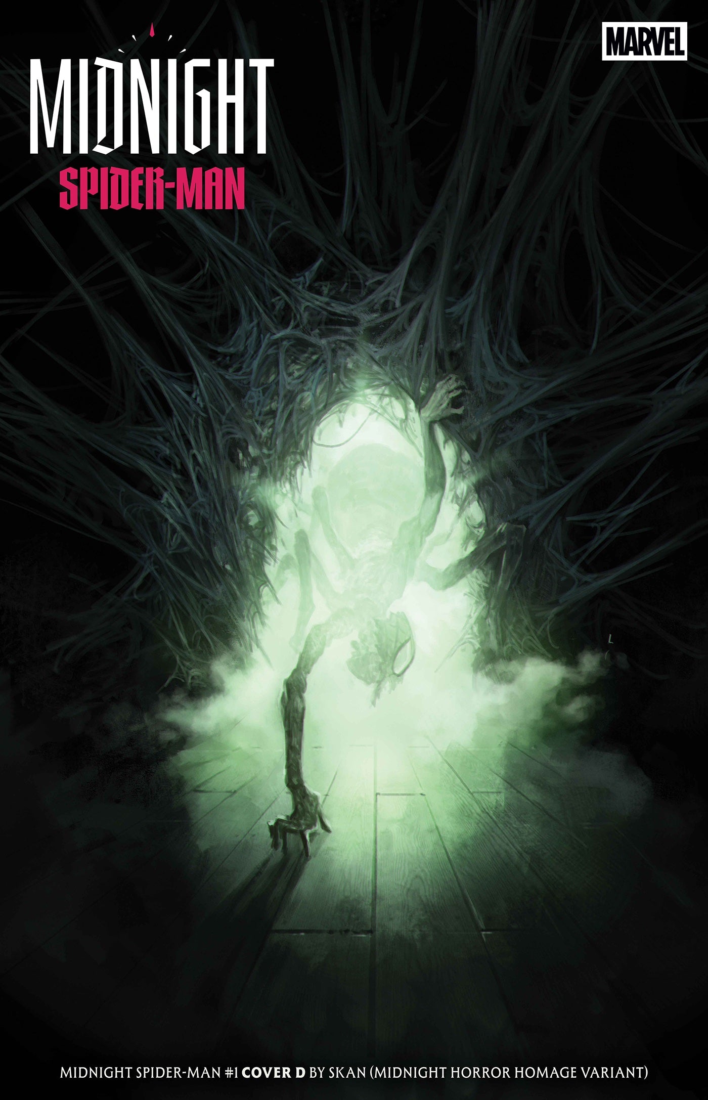 MIDNIGHT SPIDER-MAN #1 CVR D (SKAN MIDNIGHT HORROR HOMAGE VARIANT)