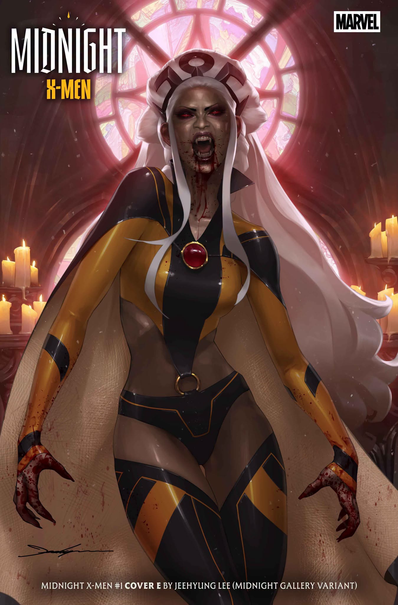 MIDNIGHT X-MEN #1 CVR E (JEEHYUNG LEE MIDNIGHT GALLERY 1:25 VARIANT)