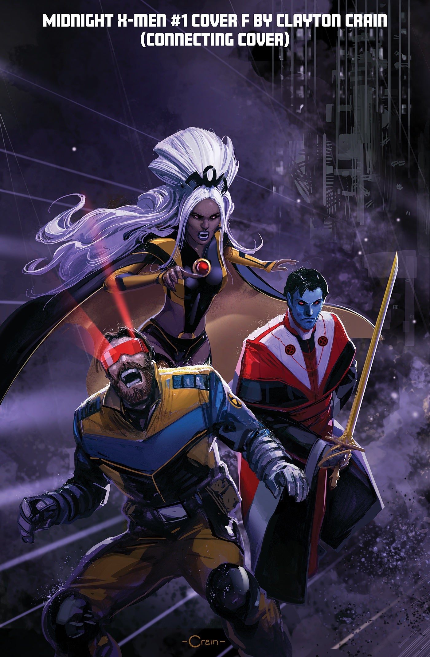 MIDNIGHT X-MEN #1 CVR F (CLAYTON CRAIN 3-PART CONNECTING VARIANT)