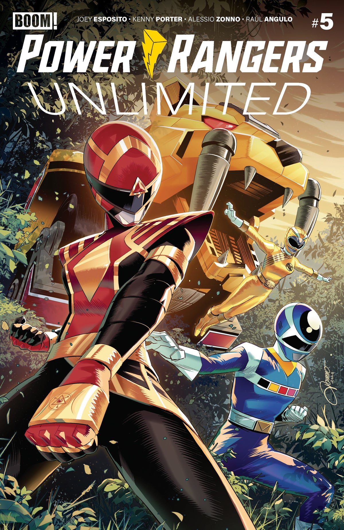 Power Rangers Unlimited #5 CVR A